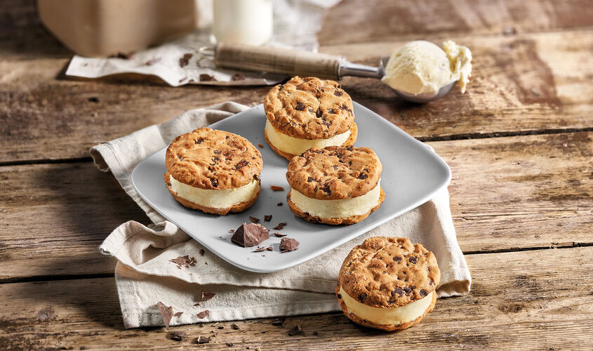 Conos y Sándwiches - Cookie Sandwich Vainilla