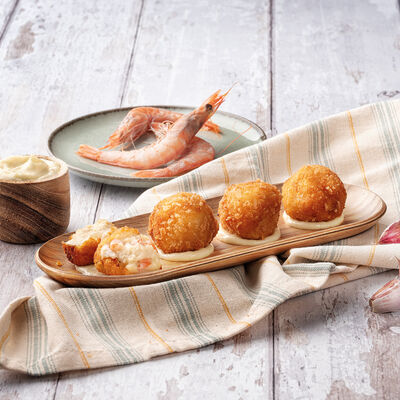 Especialidades - Croquetes de gambes a l'all