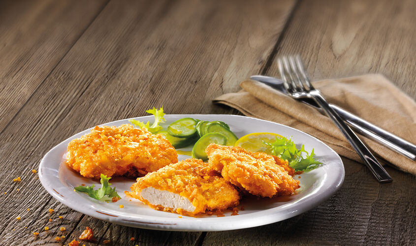 Carne - Mini escalopes crujientes