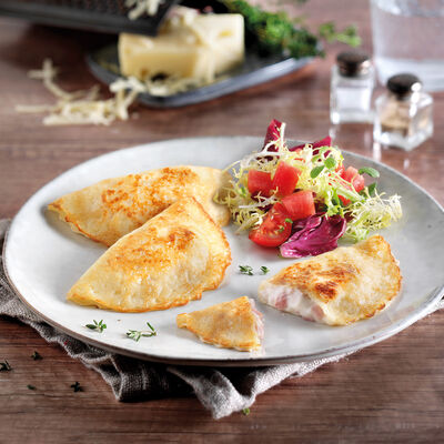 Especialidades - Crêpes de Jamón y Queso