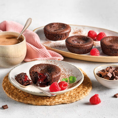 Pasteler&iacute;a - Volc&agrave; de xocolata i gerds