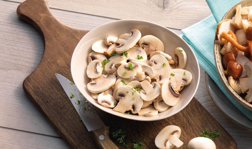Natural - Xampinyons laminats 1 kg.