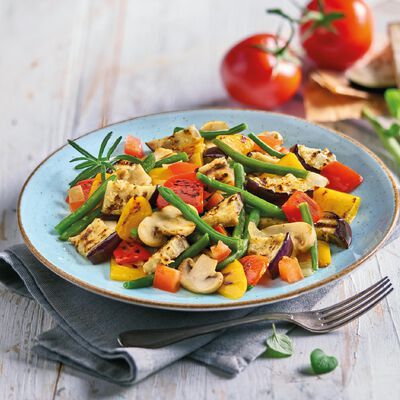 Salteados de verduras - Saltat de verdures