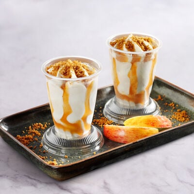 Copas y barras - Copa strudel de manzana