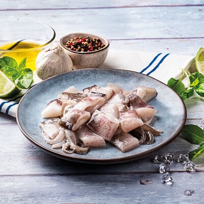 Marisco y Cefal&oacute;podo - Calamar trossejat