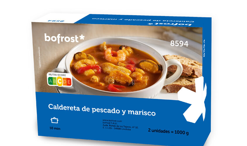 Marisco y Cefal&oacute;podo - Caldereta de pescado y marisco