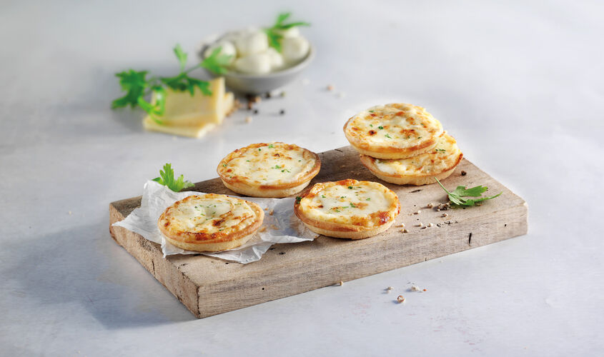 Pizzas - Pizzetti de Formatge