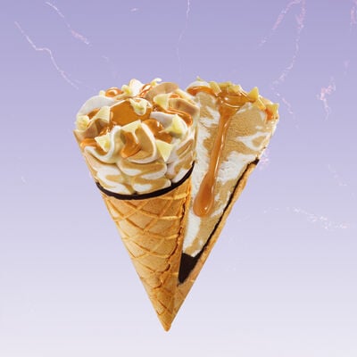 Conos y S&aacute;ndwiches - Conos Caramelo