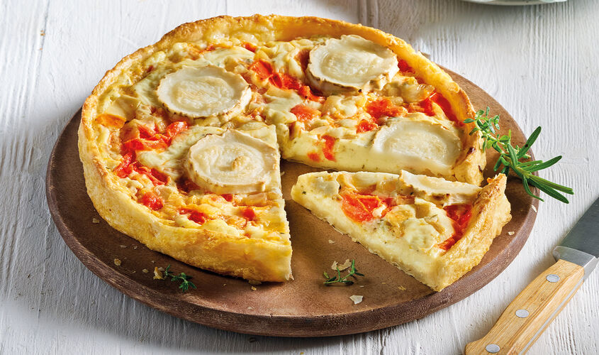 Especialidades - Quiche a la provenzal con queso de cabra