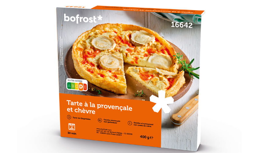 Especialidades - Quiche a la provenzal con queso de cabra