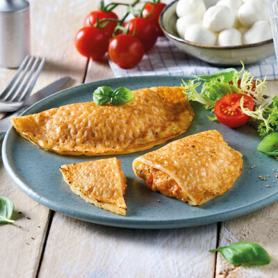 Especialidades - Cr&ecirc;pes de tom&agrave;quet i Mozzarella