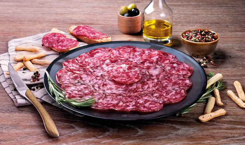 Charcutería - Salchichón ibérico de bellota