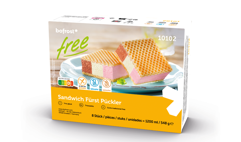 Conos y S&aacute;ndwiches - Tall tradicional (sense gluten sense lactosa)