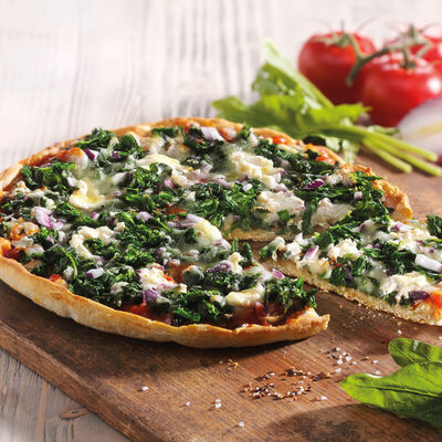 Pizzas - Pizza Espinacas & Queso Fresco