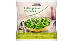 Natural - Mongetes planes trossejades 1 kg