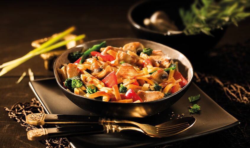 Asia - Paella Teriyaki