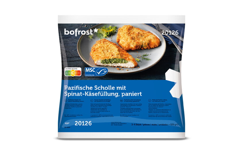 Preparado - Palaia del Pac&iacute;fic farcida amb espinacs i formatge