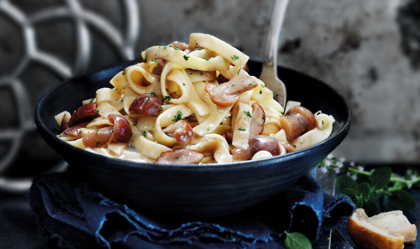 Pasta - Tallarines amb bolets