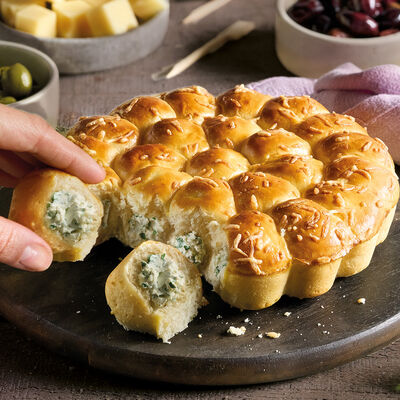 Especialidades - Brioche gourmet de queso a las hierbas