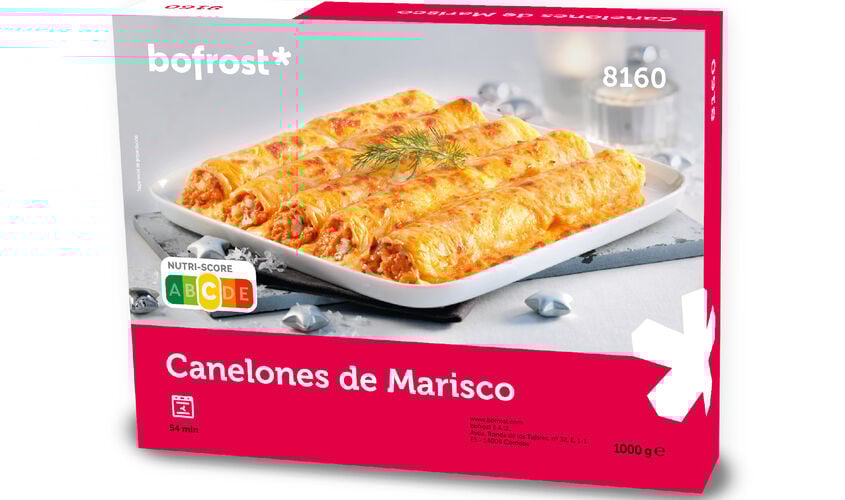 Especialidades - Canelones Premium de Marisco
