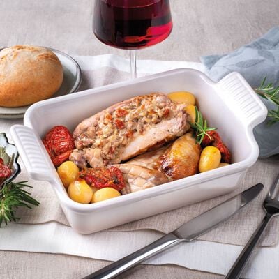  - Picantón relleno de tomates secos y queso Pecorino