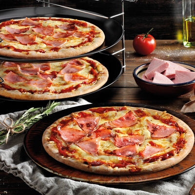 Pizzas - Pizza Jamón (3 unidades)