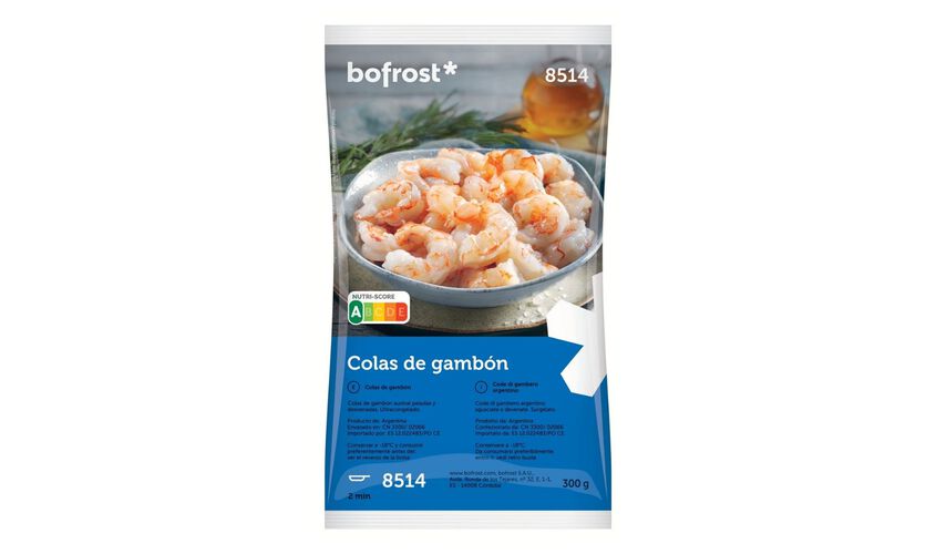 Marisco y Cefalópodo - Colas de gambón