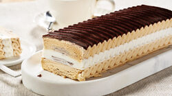 Copas y barras - Milhojas de capuchino