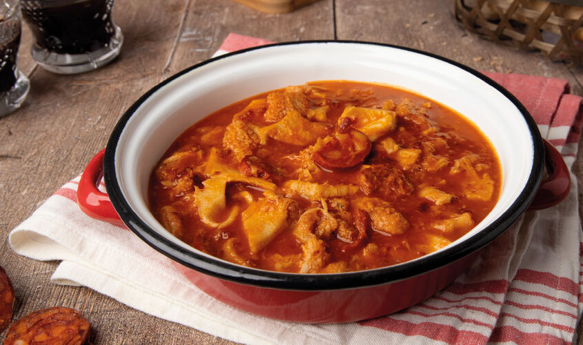 Carne - Cap i pota amb pernil ib&egrave;ric i xori&ccedil;o
