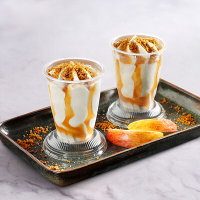 Copas y barras - Copa strudel de manzana