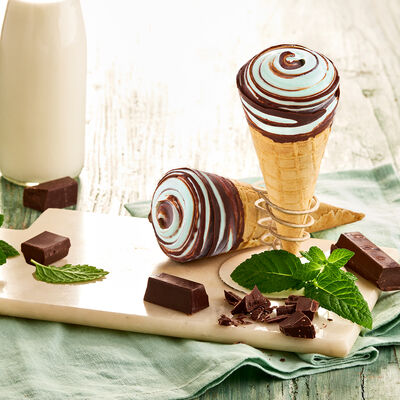 Conos y S&aacute;ndwiches - Cornet Mistery Menta & Xocolata