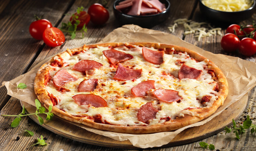 Pizzas - Pizza Jam&oacute;n