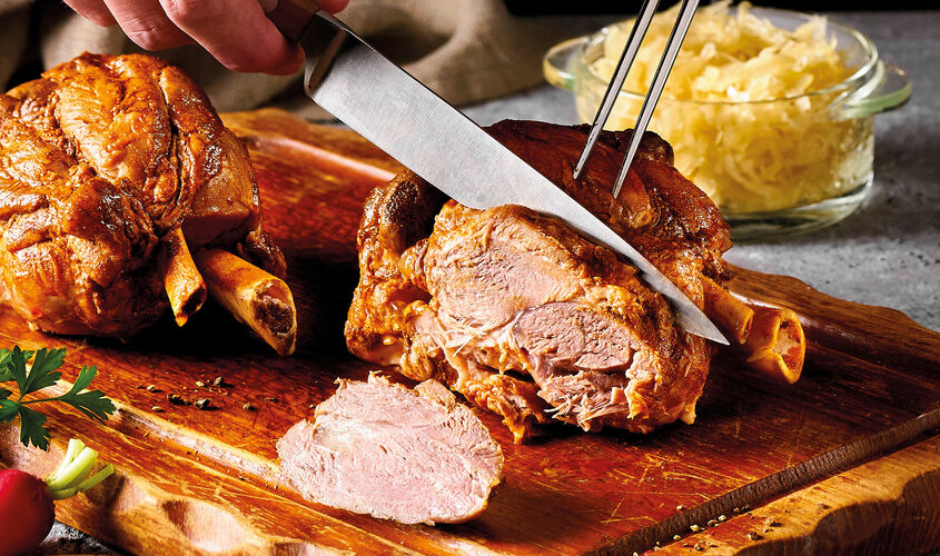 Carne - Garrons de porc rostit