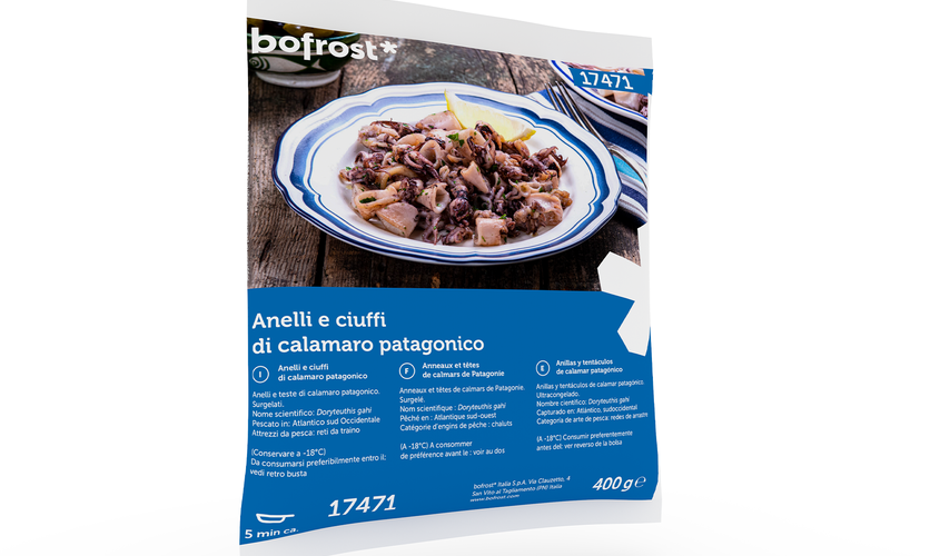 Marisco y Cefal&oacute;podo - Calamar troceado&nbsp;