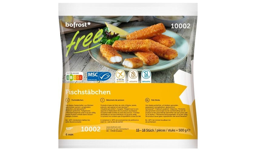 Preparado - Bastonets de peix (sense gluten, sense lactosa)