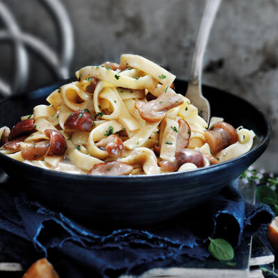 Pasta - Tallarines amb bolets