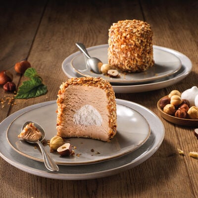 Bombones - Mini crocanti de gelat d'avellana