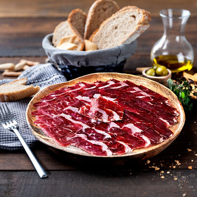 Charcuter&iacute;a - Jam&oacute;n ib&eacute;rico 50% cebo de campo