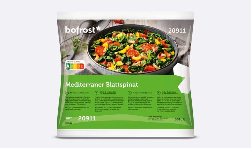 Salteados de verduras - Espinacas al estilo mediterr&aacute;neo