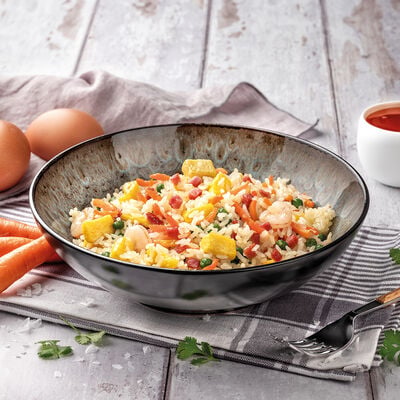 Mezcla de verduras y arroces - Arr&ograve;s sis del&iacute;cies