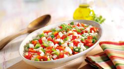 Mezcla de verduras y arroces - Sofrito Mediterráneo