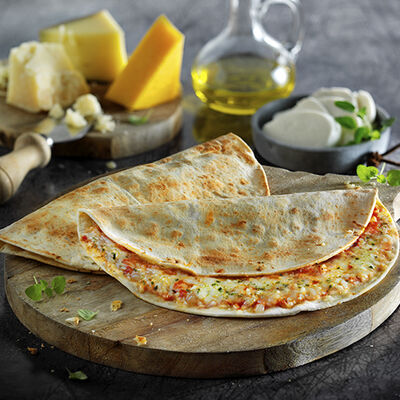 Pizzas - Piadina 4 quesos