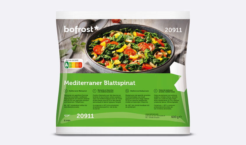 Salteados de verduras - Espinacas al estilo mediterr&aacute;neo