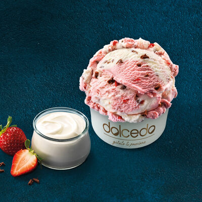 Tarrinas - Yogur y fresa