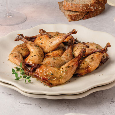  - Muslitos de codorniz a las finas hierbas