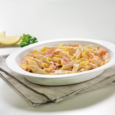 Promoción 4 plus 1 - Macarrons "Garganelliamb salmó
