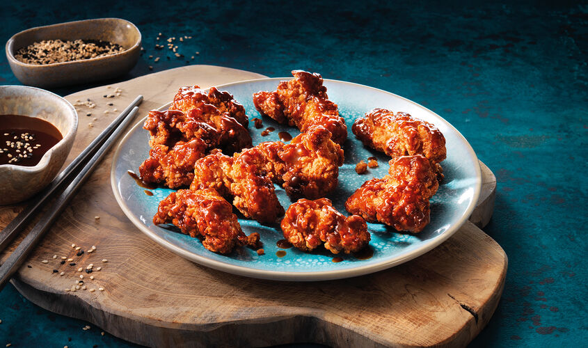  - Pollo frito al estilo coreano