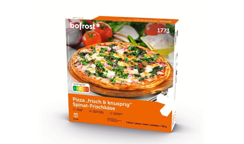 Pizzas - Pizza Espinacs & Formatge Fresc