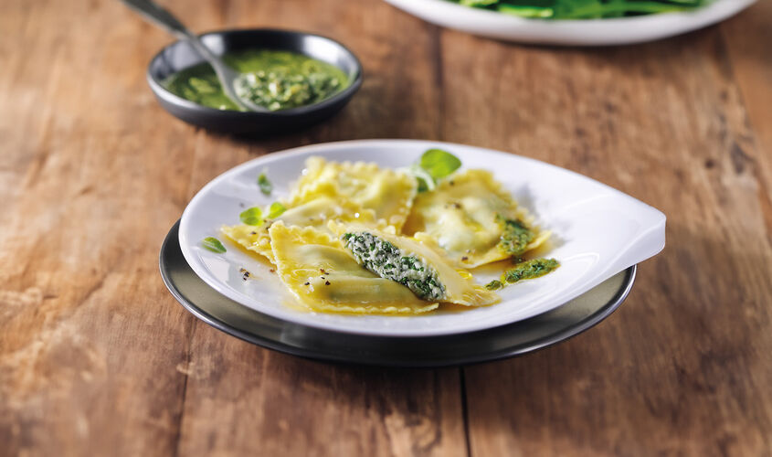 Pasta - Ravioli Ricotta i espinacs