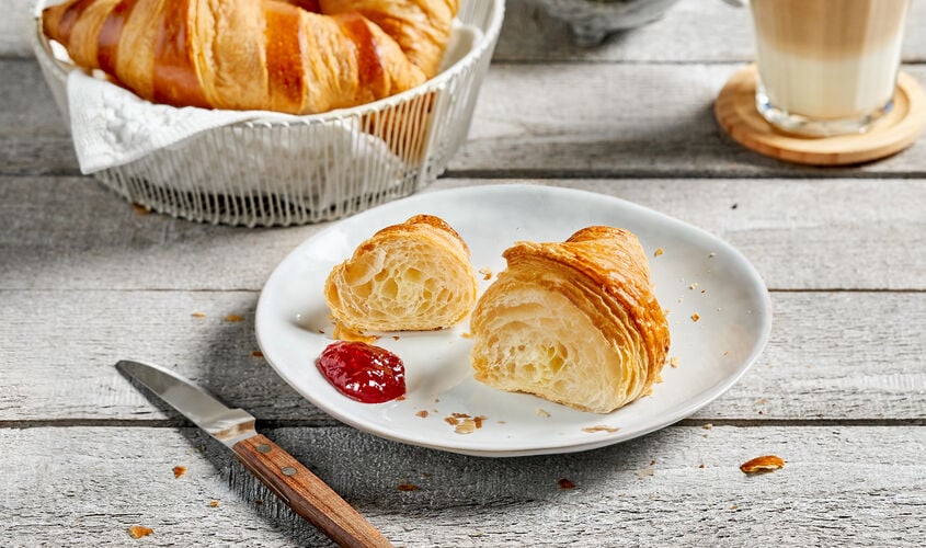 Pastelería - Croissants franceses de mantequilla 440 gr.